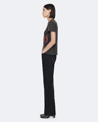 AllSaints Cohen Mid-Rise Straight-Leg Jeans