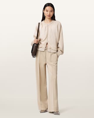 Mirri Wide Leg Jersey Joggers