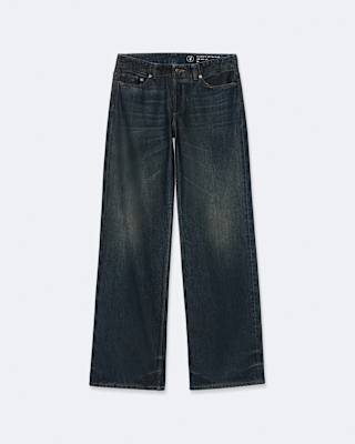 AllSaints Nico Low-Rise Wide-Leg Jeans