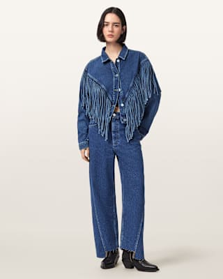 AllSaints Fox Loose Fit Denim Jeans
