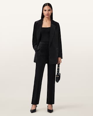 AllSaints Aleida Velvet Pants