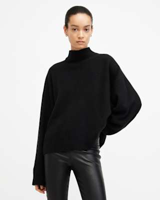 AllSaints Asha High Neck Sweater