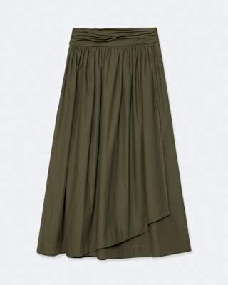 AllSaints Anastasia Cotton Maxi Skirt