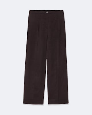 AllSaints Leonie Mid-Rise Satin Wide-Leg Pants