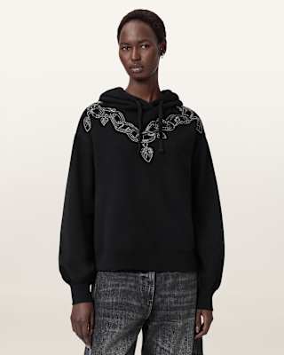 AllSaints Drip Rihan Oversized Hoodie