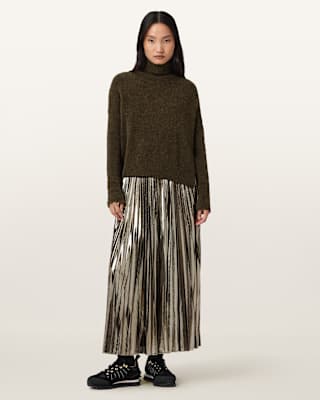 AllSaints Spark 2-In-1 Maxi Dress