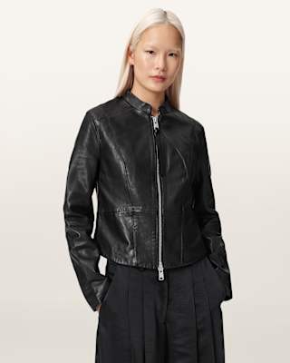 AllSaints Repurpose Sadler Leather Jacket