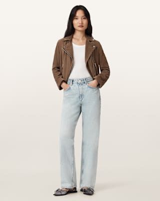 AllSaints Brooklyn Straight Leg Jeans