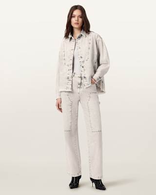 AllSaints Mia Sparkle Carpenter Jeans
