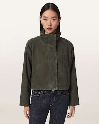 AllSaints Ryder Suede Jacket
