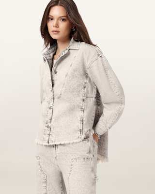 AllSaints Hettie Oversized Shacket