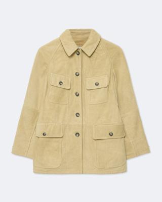 AllSaints Roiya Suede Hunting Jacket