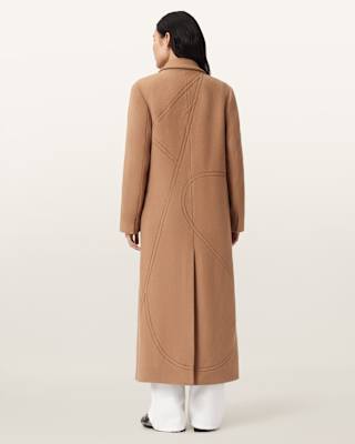 AllSaints Nellie Double Breasted Coat