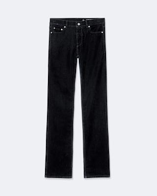 AllSaints Eve Flocked Denim High-Rise Bootcut Jeans