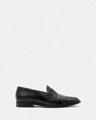 AllSaints Jules Hand-Stitched Leather Loafers