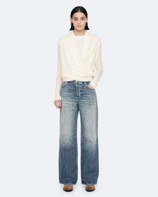 AllSaints Wasson Pirate Lightweight Merino Cardigan