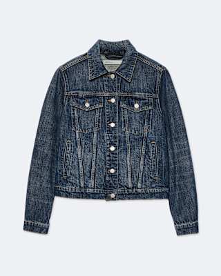 AllSaints Regular-Fit Denim Trucker Jacket