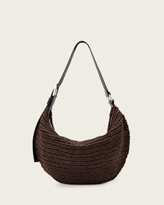 AllSaints Luna Woven Shoulder Bag