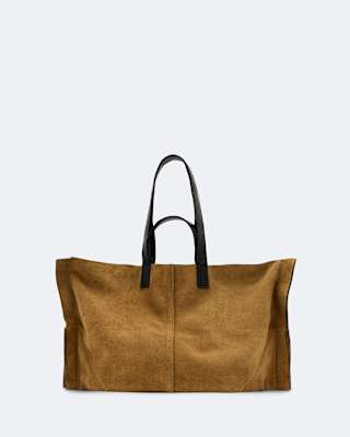 AllSaints Lutece Reversible Suede Tote Bag