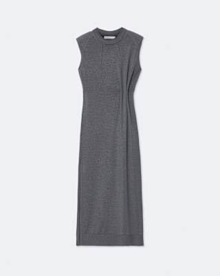 AllSaints Kayla Merino Wool Midi Dress