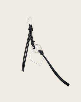AllSaints Spade Metal Keyring