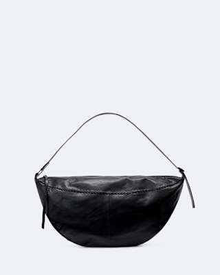 AllSaints Esme Whipstitch Leather Shoulder Bag