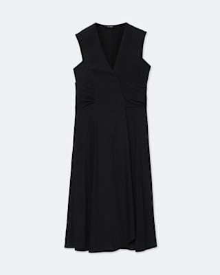 AllSaints Jeanne Midi Wrap Dress