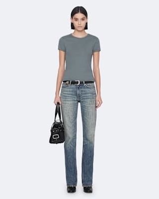 AllSaints Stevie Slim Fit Short Sleeve T-Shirt