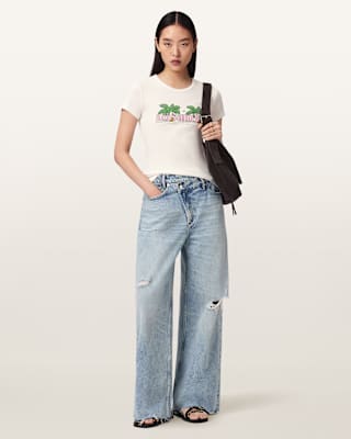 AllSaints Troppo Stevie Slim Fit T-Shirt