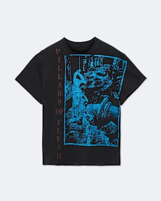 AllSaints Addi Pillars Regular-Fit T-Shirt