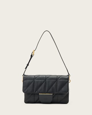 AllSaints Ondine Quilted Leather Shoulder Bag