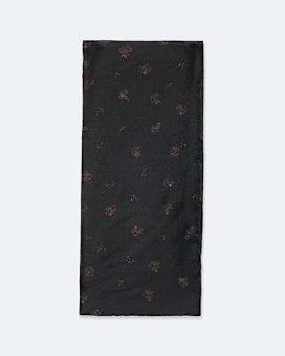 AllSaints Epiphany Padded Silk Scarf