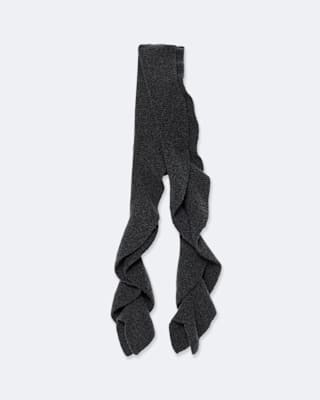 AllSaints Amalie Ruffle Wool-Blend Scarf