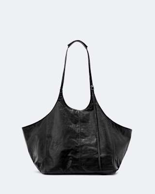 AllSaints Siloh Oversized Leather Tote Bag