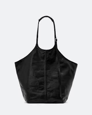 AllSaints Siloh Leather Magazine Tote Bag