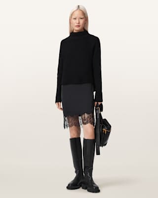AllSaints Eloise 2-in-1 Sweater Dress