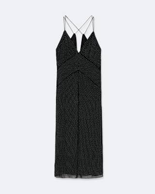 AllSaints Fawn Viscose Slip Dress