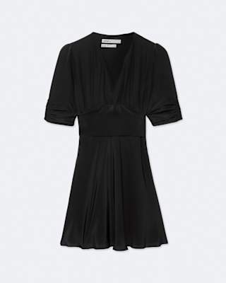AllSaints Ena Silk Mini Dress