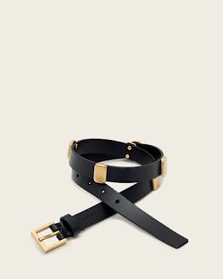 AllSaints Esta Leather Belt