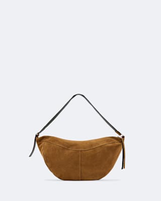 AllSaints Esme Suede Shoulder Bag