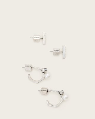 AllSaints Nellie Huggie Earring Set