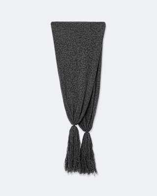AllSaints Hollis Wool Tassel Scarf