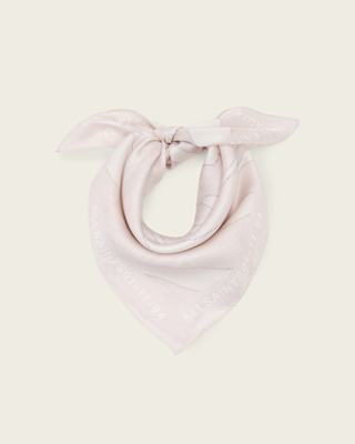 AllSaints Zoey Square Silk Scarf