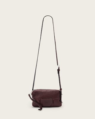 AllSaints Ares Leather Crossbody Bag