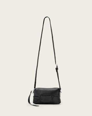 AllSaints Ares Leather Crossbody Bag
