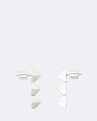 AllSaints Spike Metal Bead Earrings