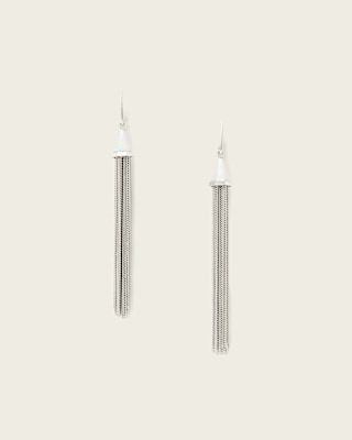 AllSaints Gina Multi Chain Fringe Earrings