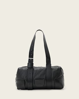 AllSaints Ares Grain Leather Shoulder Bag