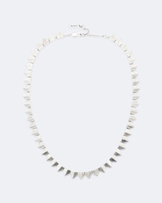 AllSaints Spike Metal Bead Necklace