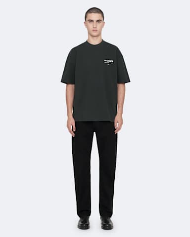 AllSaints Backstage Short Sleeve Oversized Graphic T-Shirt